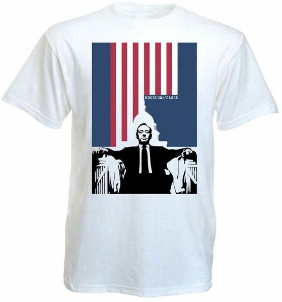 

house of cards v 3 постера фильма белого всех размеров s 3xl оптовых дизайнеров толстовки футболки толстовка