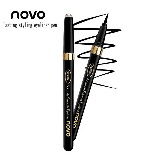 

eyeliner 1pc professional black quick-drying waterproof pen long-lasting not blooming liquid fashion lady makeup tool