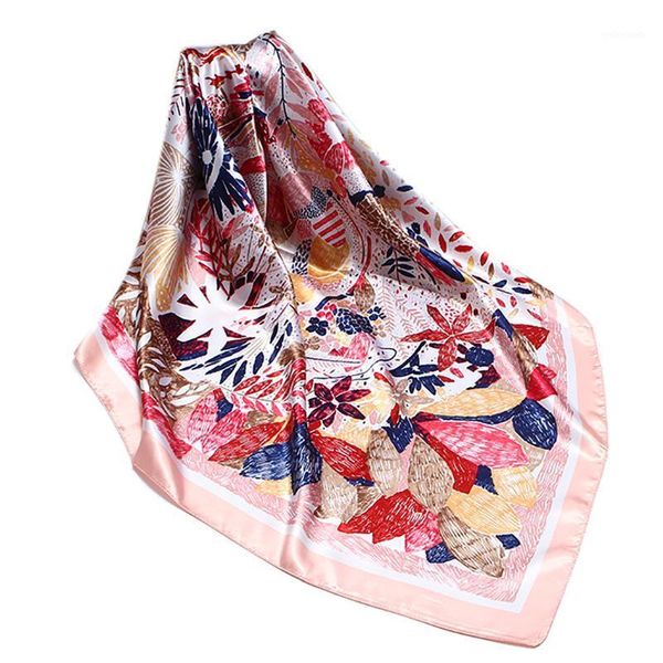 

scarves scarf elegant femme women multicolor warm soft silk hair tie band long ladies neckerchief satin neck foulard1, Blue;gray