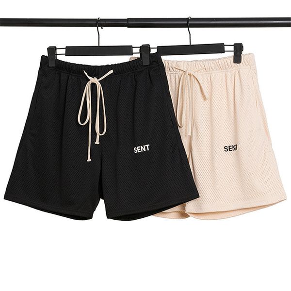 

shorts solid mesh casual breathable capris summer womens jogging comfortable shorts, White;black