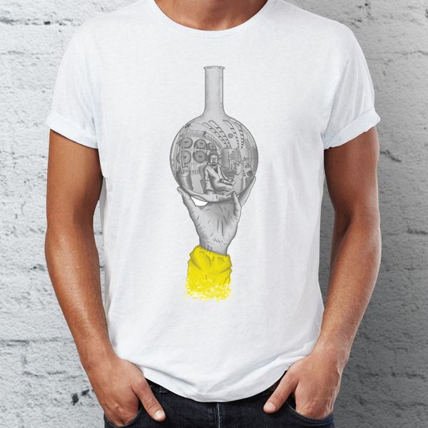 

men's t shirt heisenberg looking at his reflection breaking bad tee sport hooded sweatshirt hoodie