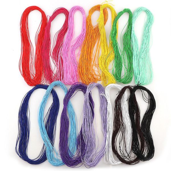 

мода 1 мм 20 м лот упругостия веревка растягивающая кабель резиновые канаты нейлоновые браслеты бусины строки волос полоски для волос аксесс