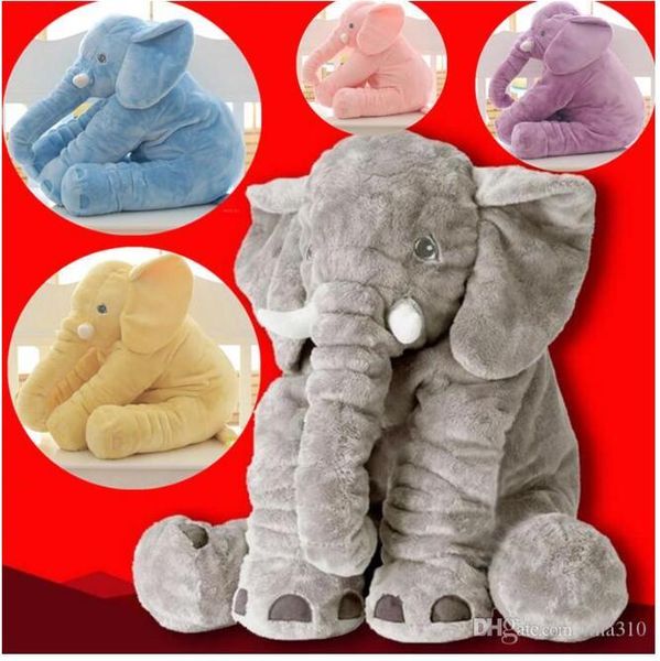 

elephant nose stuffed animals doll soft plush stuff toys baby gifts soft lumbar pillows 50*60 cm 2020 selling