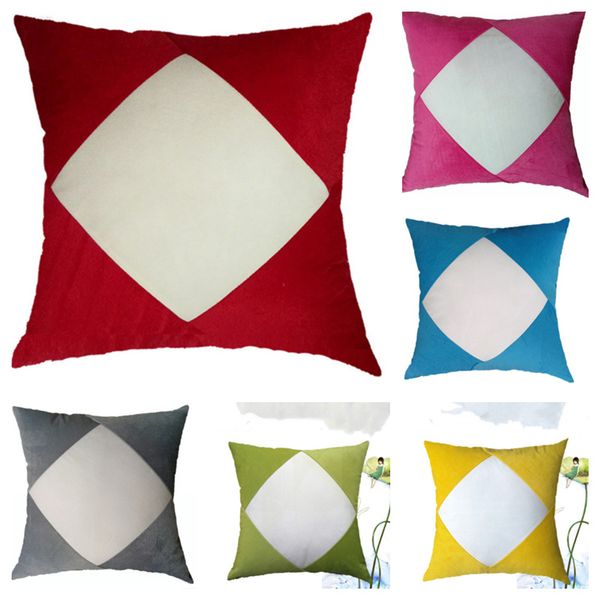 

sublimation pillowcase heat transfer printing pillow covers sublimation blanks pleuche pillow cushion patchwork plush pillow covers g11207