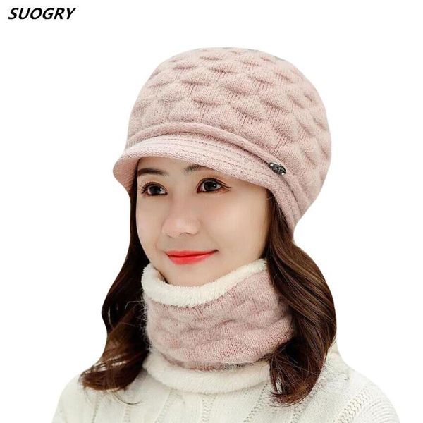 

brand new autumn winter beanies caps women warm wool siamese bib hats female hair windproof velvet cap hats wholesale, Blue;gray