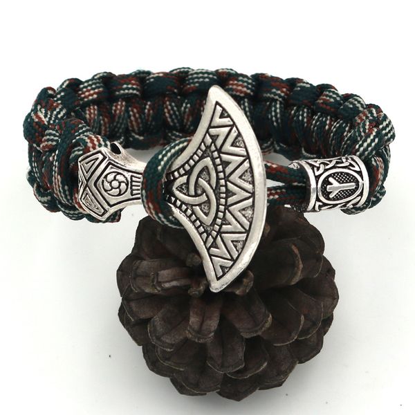 

selling popular camou ge bracelet vinaven bracelet trendy mens hammer jewelry, Black