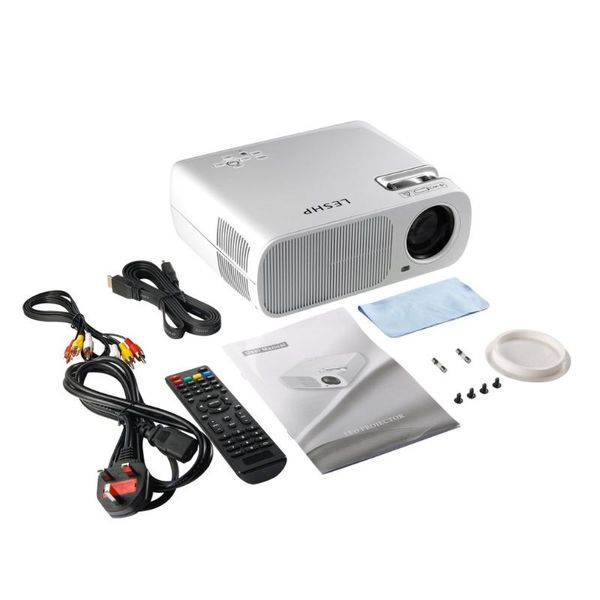 

video projector 2600 lm home cinema theater support 1080p hd 3d with 5.0 inch lcd tft display + hdmi bl20