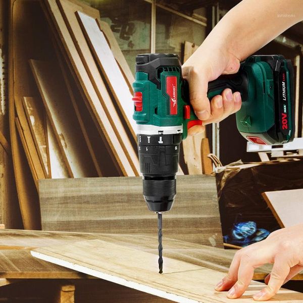 

electric drill brushless cordless drill 20v 1/2'' all metal chuck cordless driver battery 13mm keyless lanneret1
