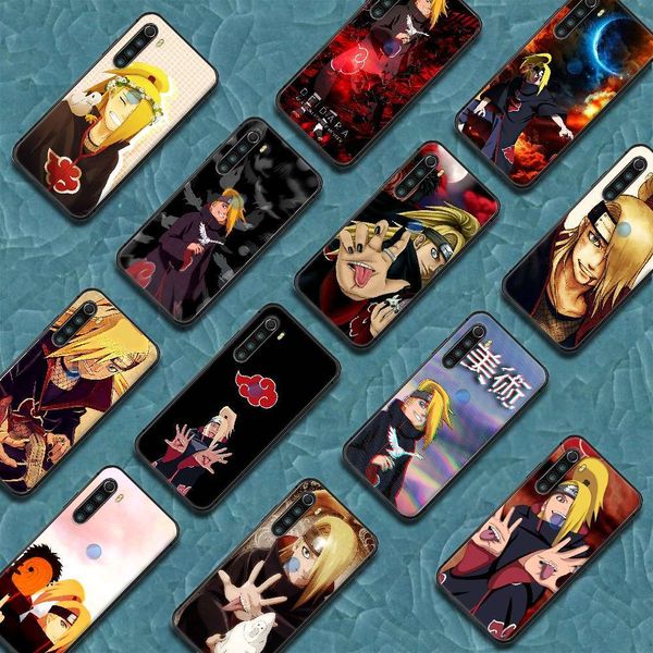 

naruto akazaki deilara mobile phone cover, shell, helmet is millet redmi 7 7a 8 8a 9 9c note 6 7 8 9 9s k20 pro k30 black etui tpu4fre