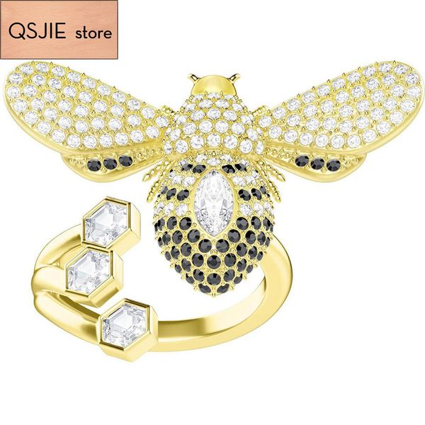 

qsjie swa, bee fashion women's ring charming fashion jewelry, Silver