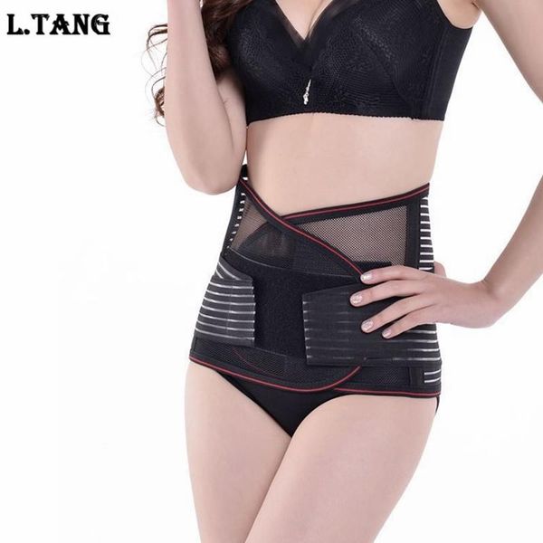 

women fitness belt sports waist support brace slimming breathable body shaper waist protector l371, Black;gray