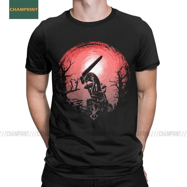 

sunset glow berserk guts manga swordsman gatsu zodd anime funny tees short sleeve graphic sport hooded sweatshirt hoodie men t shirt