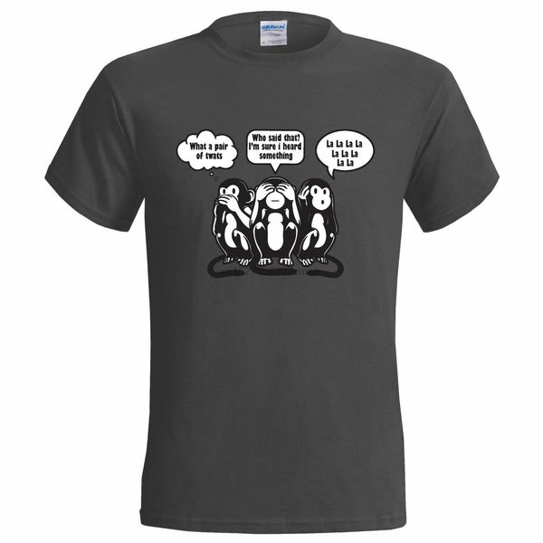 

3 wise monkeys swearing funny mens t shirt three see no evil hear speak party sport hooded sweatshirt hoodie