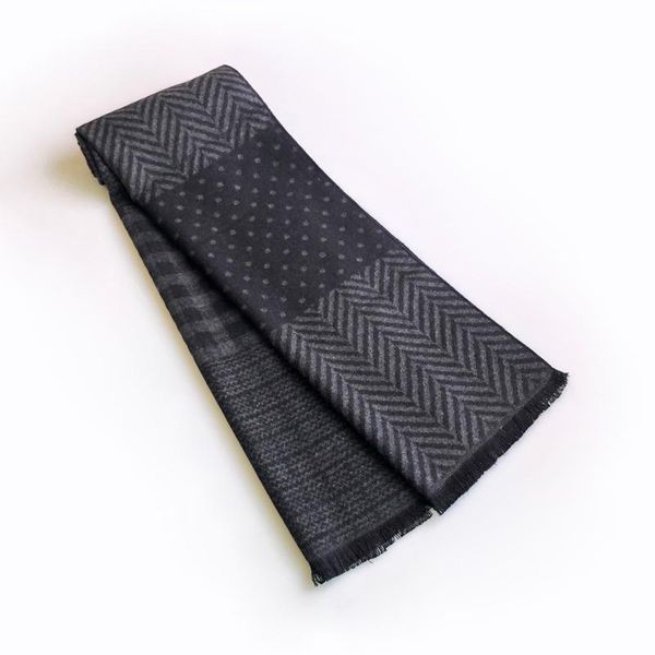

fashion casual design cool scarves tassel winter men's cashmere scarf wraps autumn warm neckercheif cotton scarfs for men sjaal, Blue;gray