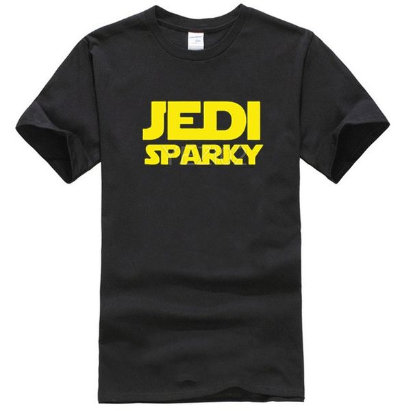 

jedi sparky tshirt - mens gift electrician gift present print t shirt mens short sleeve sport hooded sweatshirt hoodie