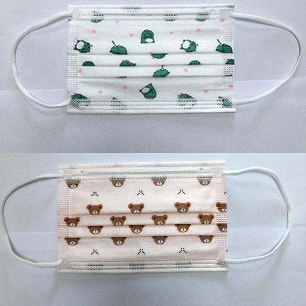 

face disposable kids respirator masks 11 design designer with elastic ear loop 3 ply breat3ua2 8zt4