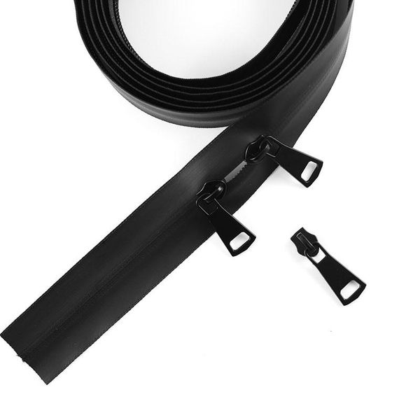 

57 невидимого водонепроницаемой молния yard bulk zipperslider напряжения pullers глава zipper для сумки палатки лодки обложки холст пыль бар