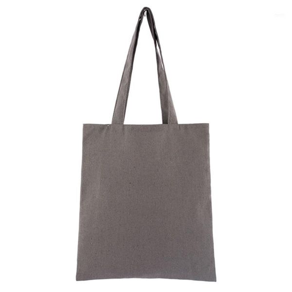 

storage washable school cotton blend large capacity multipurpose solid eco freindly natural tote bag reusable shopping universal1