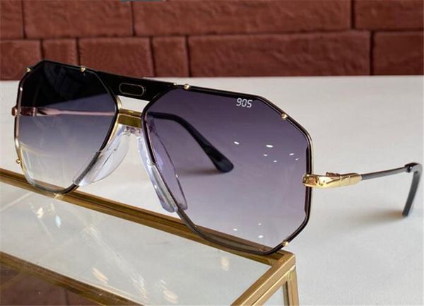 

new fashion design pilot sunglasses 905 simple popular style outdoor uv400 protection eyewear with original box, White;black