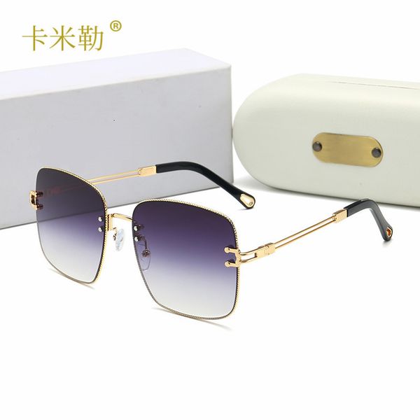 

new women's gradual change sunglasses kml-designer, White;black