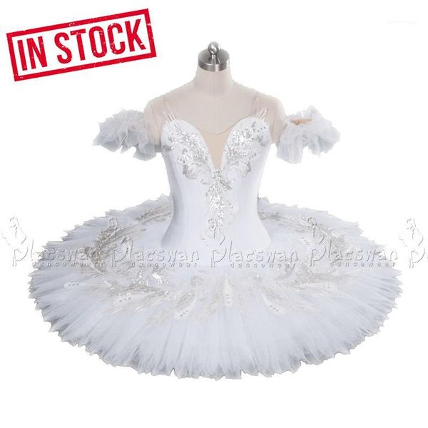 

stage wear in stock swan lake ballet costume white platter tutu ballerina princess odette dieing variation1, Black;red