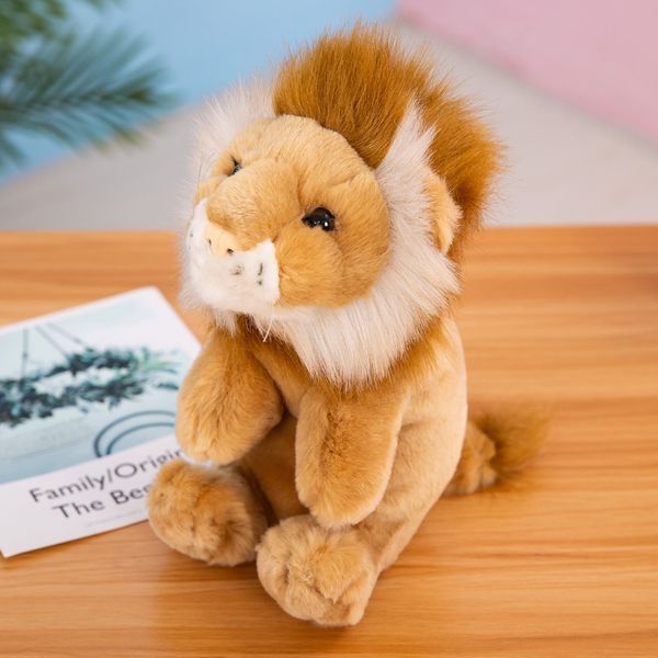 

9 inch animal dolls forest series wildlife plush dolls toys tiger panda selling plush doll gift of the baby