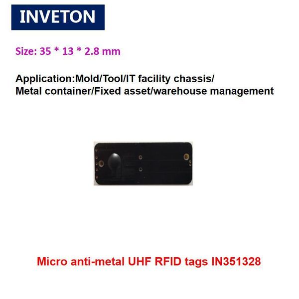 

35x13mm небольшие инструменты отслеживания перезаписываемых микро rfid увч анти теги металла по металлу гибкого управления логистики активов