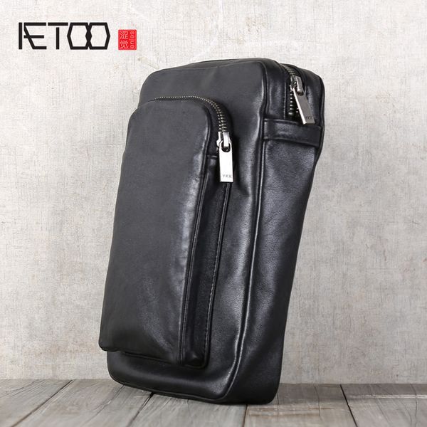 

hbp aetoo men's shoulder-shouldered baotou cowhide shoulder bag