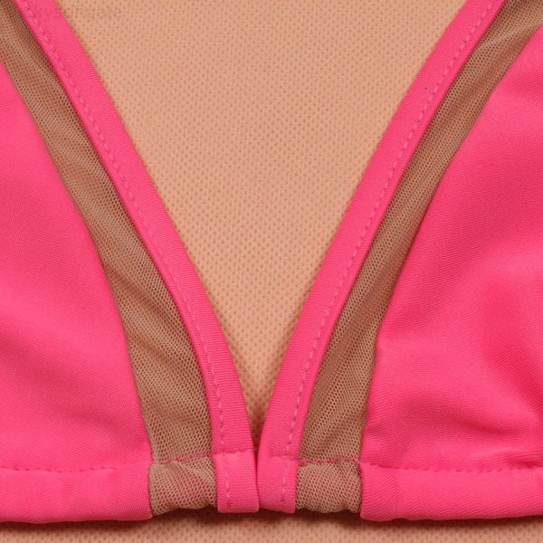 

low waist set bandage halter maillot de bain femme swimwear women biquini solid bikini swimsuit, White;black