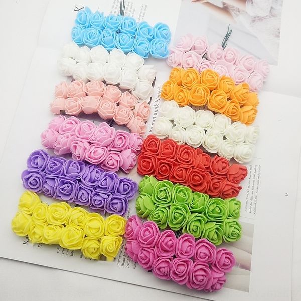 

k6nvm foam pe diy cartoon flower cartoon handmade simulation rose diy silk bouquet stockings flower simulation rose 67msg