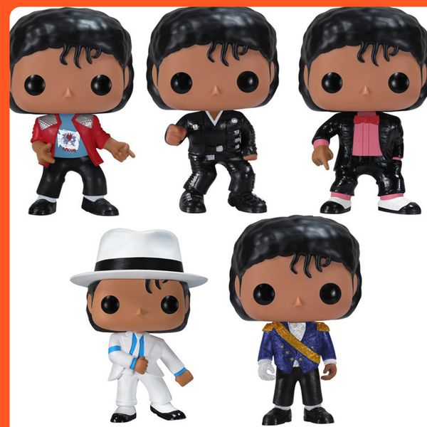 

2022 toyshop low price funko pop michael jackson beat it billie jean bad sm00th criminal figures collection model toys for children birthday