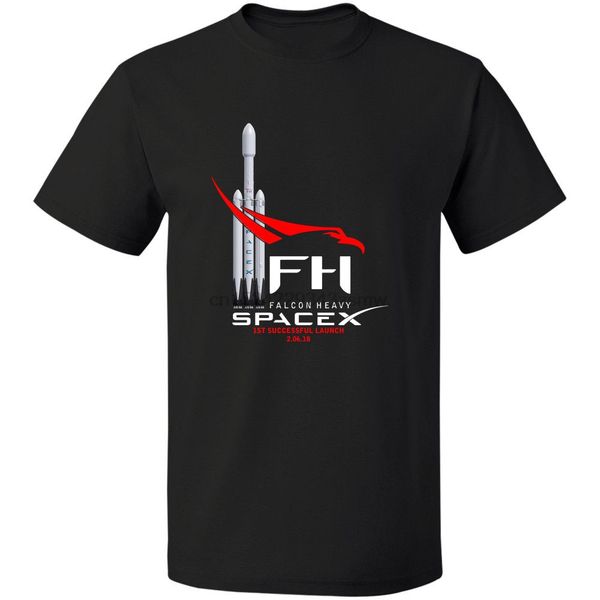 

fast ship spacex rocket space s 3xl falcon heavy men summer short sleeve hoodie designers t shirts sweatshirt