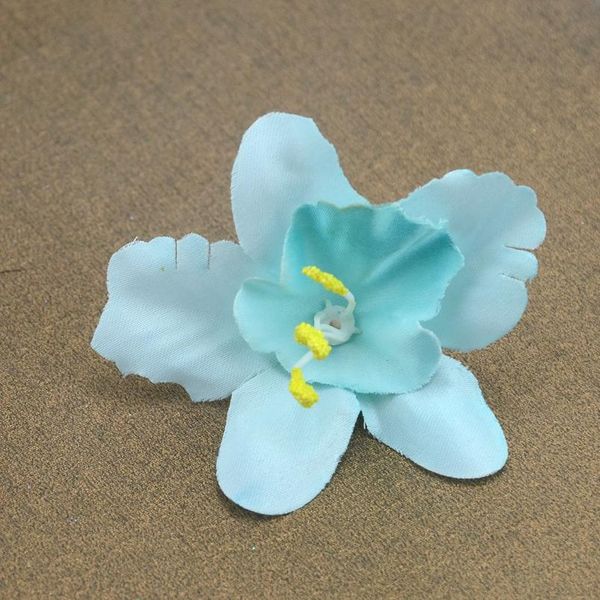 

24pcs 7cm real touch artificial phalaenopsis silk orchid flowers heads scrapbooking garland fake flower for wedding de bbyurn