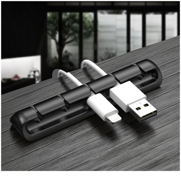 

cable organizer sile usb cable winder desktidy management clips cable holder for mouse headphone wire o qylgbd