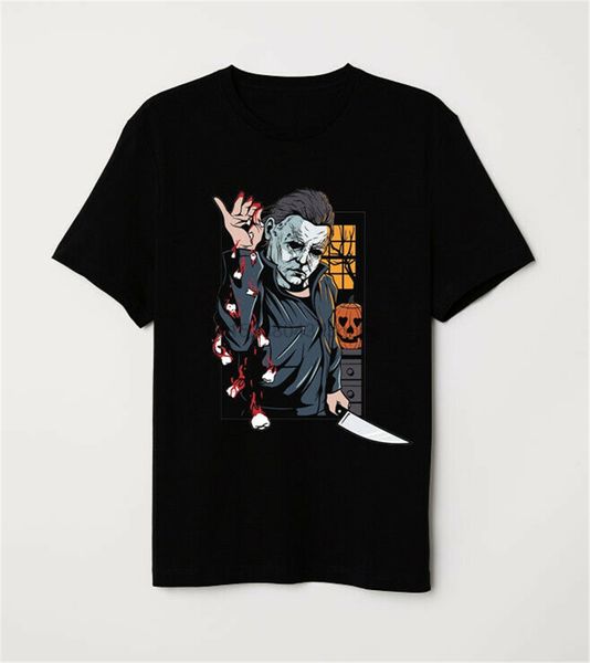 

salt bae x michael myers funny slasher horror halloween black printing hoodie designers t shirts sweatshirt