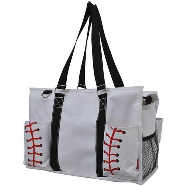 

softball baseball tote football shouder bags outdoor beach bag sports canvas handbags girl volleyball totes storage bags