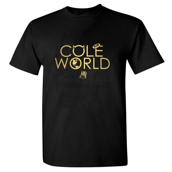 

cole world hip hop dj j cole dreamville нового mens black rare brand 2018. мужчины с коротким рукавом tee балахона дизайнеров футболки толст