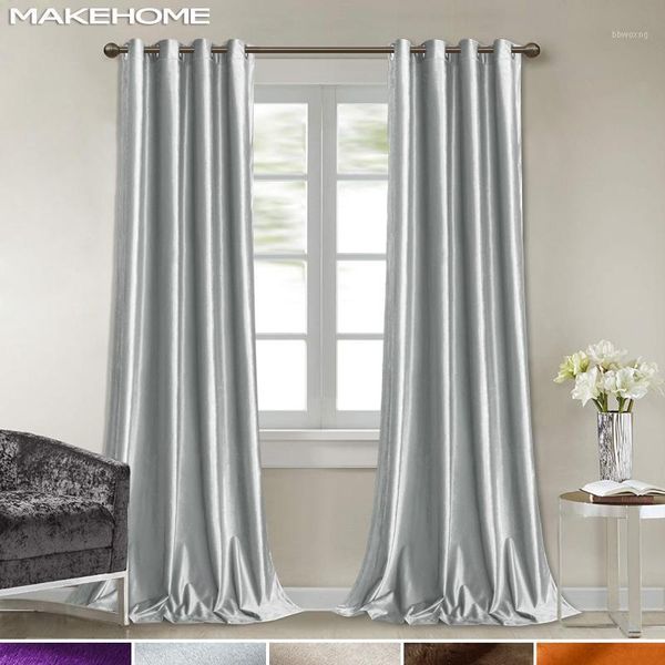

italy velvet window curtains for kitchen living room treatment drapes multi-color shiny solid soft curtains for bedroom1