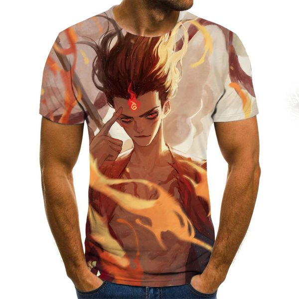 

anime one punch tshirts mens summer 100% cotton short sleeve tshirts 2020 man brand raglan tees male loose casual tshirt