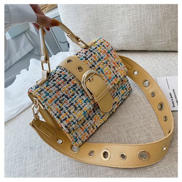 

женщины сумка женщина 2020 новых женщин способ шерстяного цвета цепь малых площади tote сумка на ремне сумка женщина шерсти