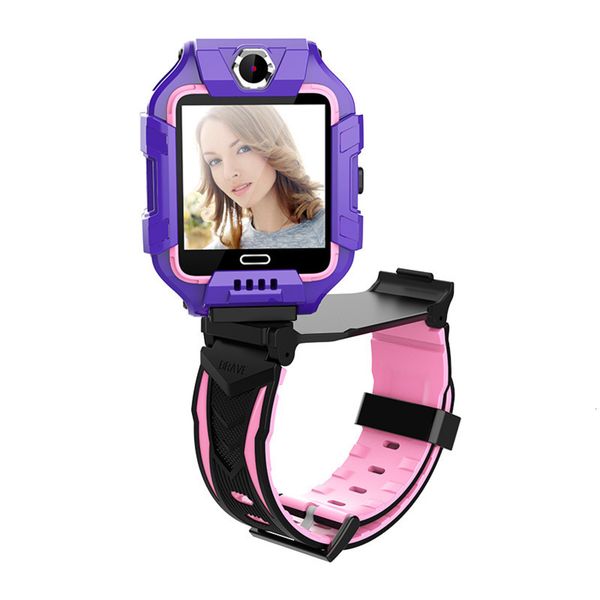 

smart net talk 4g learn spoken all english waterproof phone watch, Blue