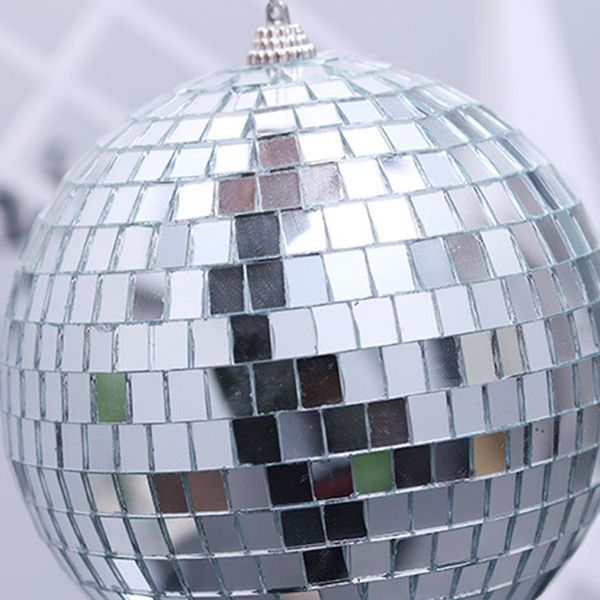 

6шт зеркальное стекло диско шар украшение елки подвеска главная партия фестиваль декор партии событие поставки jllmwt home003