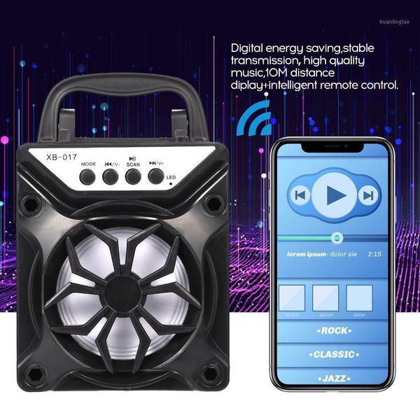 

portable bt outdoor speaker support tf card square dance audio1