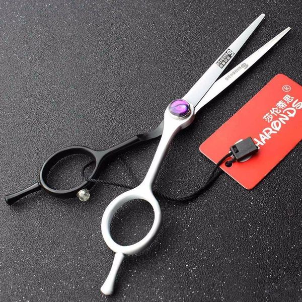 

5.5 inch black and white hairdressing stainless steel professional salon barbers cutting scissor hair scissors wmtyir xhhair
