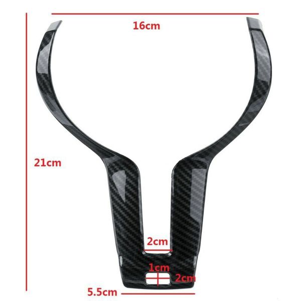 

steering wheel covers 3pcs trim glossy m sport cover for f22 f30 f32 f10 f15x5 f16x6 parts