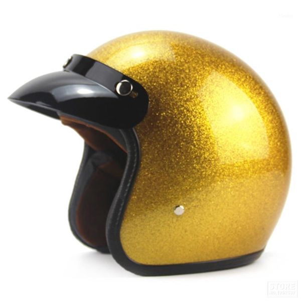 

new carbon fiber motorcycle helmet crash vintage assembly motorbike chopper 3/4 open face helmet moto for motorcycle1