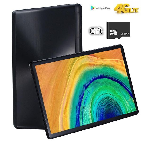 

tablet pc gift 32gb hc tf card 4g lte s119 10 inch 2.5d octa core 3gb ram rom android 7.0 wifi 3g ips mt67531
