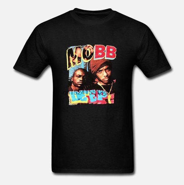 

sport mobb deep rap tee t shirt festival vintage hip hop fashion queens