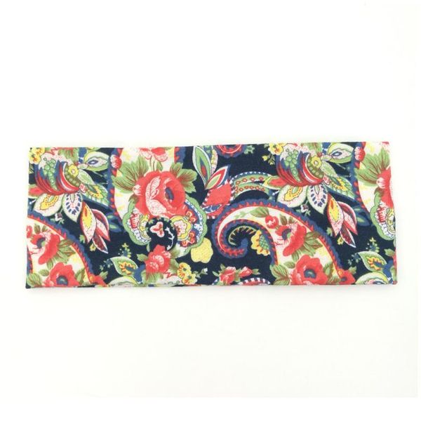 

2019 fashion bohemian headwear cotton knit elastic hairband woman yoga sports shopping h qylgst