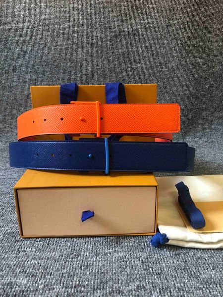 

5 colors black white red genuine leather men belt with box men designers belts women belts designer belts ing, Black;brown